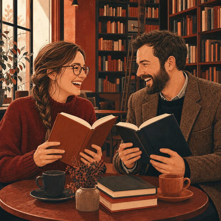 ❤️Szybkie Randki we Wrocławiu! Speed Dating z Dobrą Książką! Szybkie Randki dla Oczytanych! (grupa 30-40 lat) - 23.09.2026