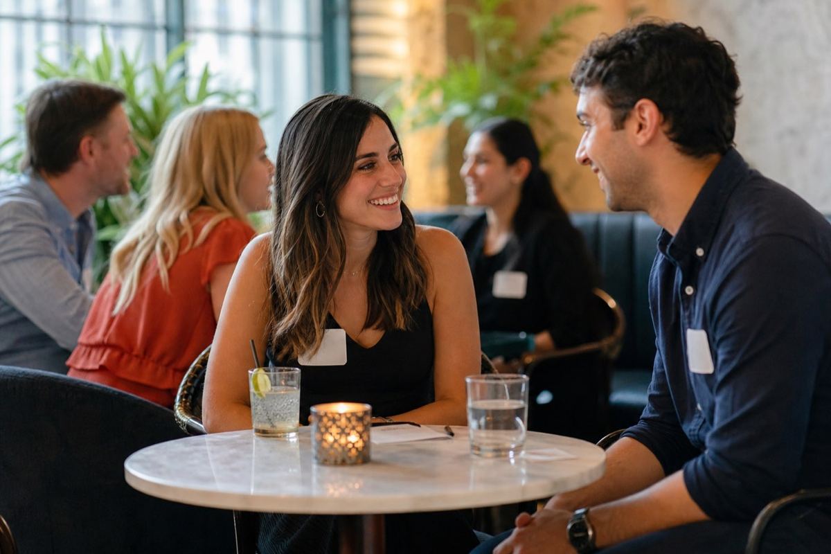 Moment z eventu Speed Dating
